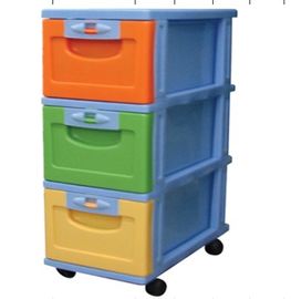 Assorted Colored Custom Made Plastic Shoe Storage Containers With Wheels