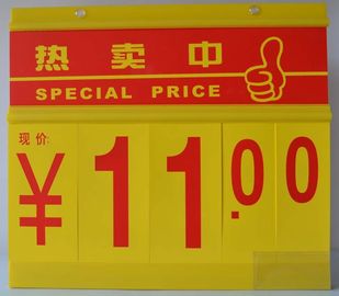 PVC Store Promotion Price Sign Board , Single Sided / Double Sided