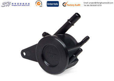 Custom Black Color Plastic Injection Molding Parts + Secondary Assembly Services