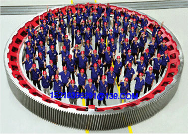 High Precision Mining Straight-Cut Annular Gear Ring , ANSI API DIN Standards