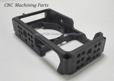 Black 5 Axis Cnc Machine Aluminum 6061 Anodized For Customized Electronic Part