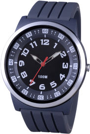 White Sports Mens Analog Watch / Rubber Silicone Analog Watches