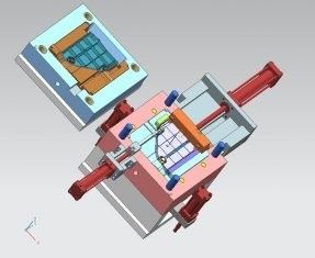 3D Custom Automotive Plastic Injection Mould Tooling, Household Appliances Mould Parts