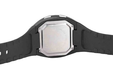 Men Chronograph LCD Sport Wrist Watches With EL Backlight / Snooze Alarm