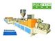 Twin screw extruder for pvc roofing sheet forming machine with extrusion mould 1300mm
